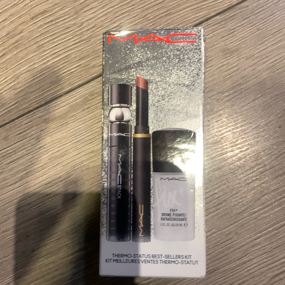 stack mascara and face mist
